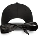 new-era-mlb-new-york-yankees-9twenty-bow-back-damen-verstellbare-schwarze-kappe-mit-schwarzem-logo