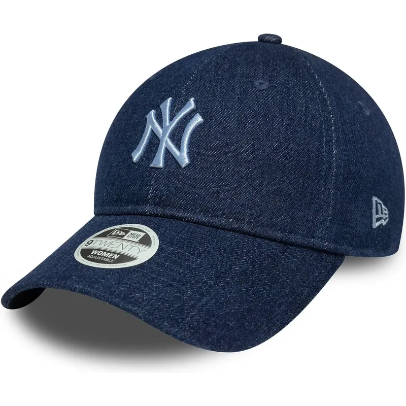 cap-ivelt-tmnosin-reguliruema-lenta-9twenty-denim-new-york-yankees-mlb-new-era