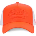 von-dutch-fluo04-orange-and-white-trucker-hat