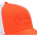 von-dutch-fluo04-orange-and-white-trucker-hat