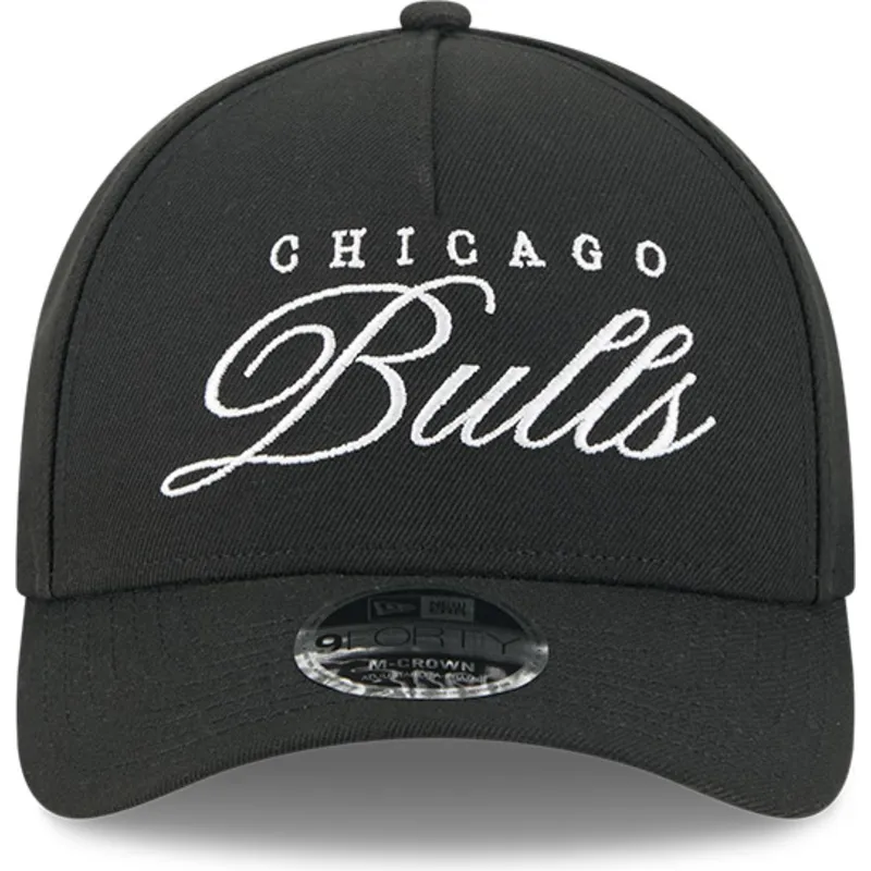 sapkak-ivelt-fekete-snapback-9forty-m-crown-draft-2025-chicago-bulls-nba-new-era