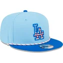 sapkak-lapos-kek-snapback-9fifty-4th-july-los-angeles-dodgers-mlb-new-era