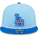sapkak-lapos-kek-snapback-9fifty-4th-july-los-angeles-dodgers-mlb-new-era