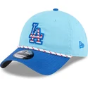 sapkak-ivelt-kek-allithato-9twenty-4th-july-los-angeles-dodgers-mlb-new-era