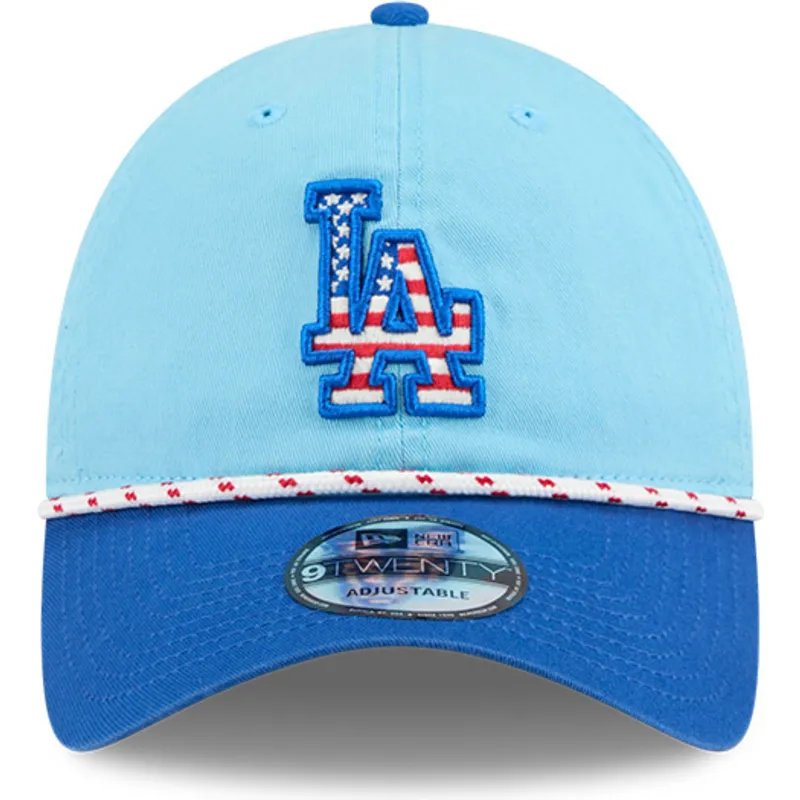 sapkak-ivelt-kek-allithato-9twenty-4th-july-los-angeles-dodgers-mlb-new-era