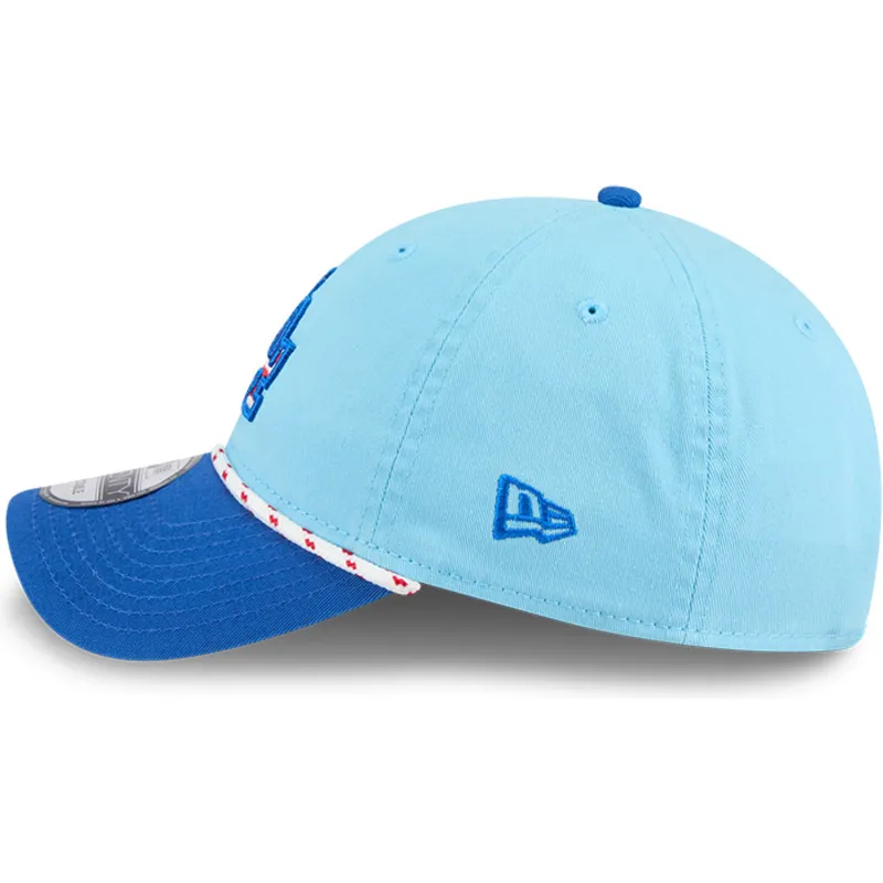 sapkak-ivelt-kek-allithato-9twenty-4th-july-los-angeles-dodgers-mlb-new-era