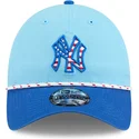 new-era-new-york-yankees-mlb-9twenty-verstellbare-blaue-kappe-zum-4-juli