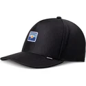 schwarze-gebogene-snapback-kappe-mountain-hft-perfo-von-djinns
