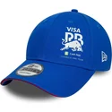 new-era-curved-brim-9forty-flawless-racing-bulls-f1-team-formula-1-blue-adjustable-cap
