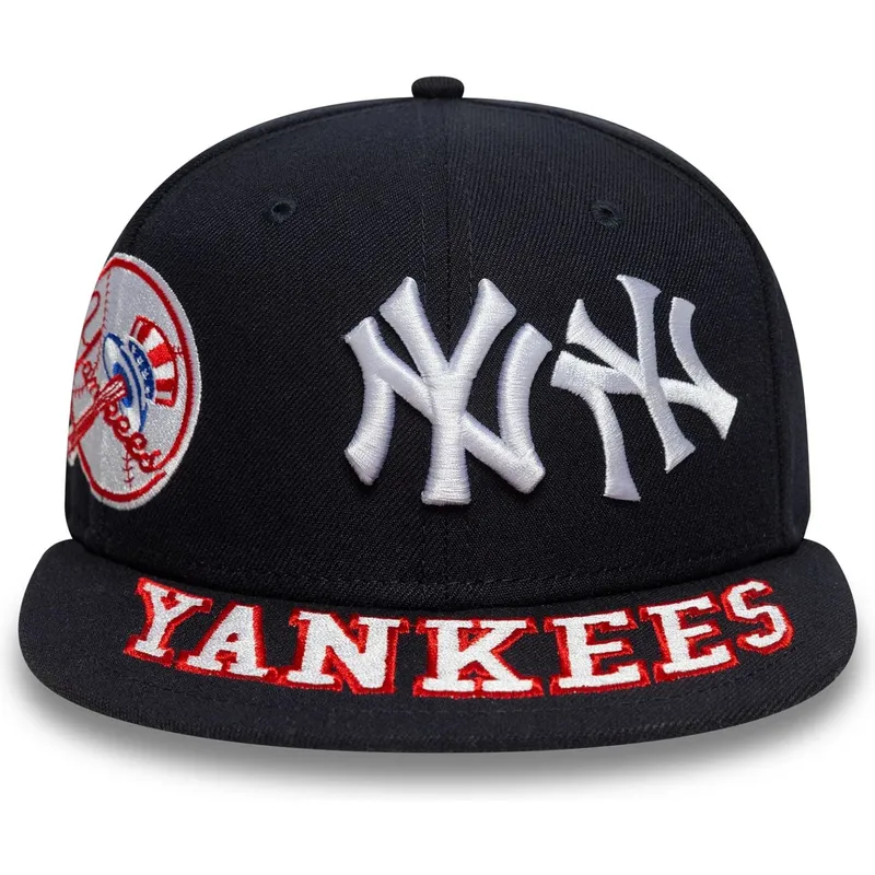 marineblaue-angepasste-59fifty-all-over-flat-cap-der-new-york-yankees-mlb-von-new-era