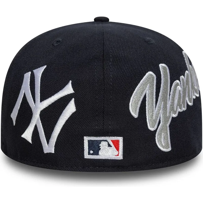 marineblaue-angepasste-59fifty-all-over-flat-cap-der-new-york-yankees-mlb-von-new-era