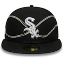 sapkak-lapos-fekete-illesztett-59fifty-chain-wrap-chicago-white-sox-mlb-new-era