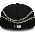 schwarze-enganliegende-59fifty-flatcap-chain-wrap-der-chicago-white-sox-mlb-von-new-era