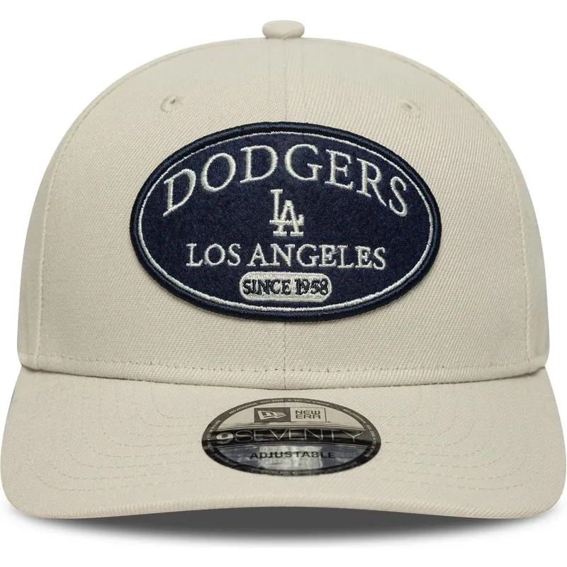 sapkak-ivelt-bezs-snapback-9seventy-stretch-snap-patch-los-angeles-dodgers-mlb-new-era