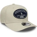 sapkak-ivelt-bezs-snapback-9seventy-stretch-snap-patch-los-angeles-dodgers-mlb-new-era