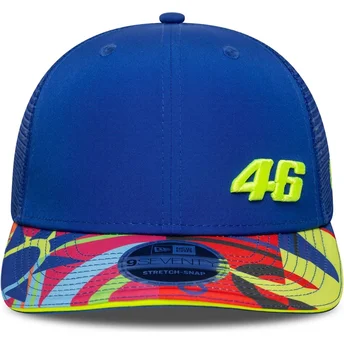 Cap ívelt син снапбек 9SEVENTY Stretch Snap Lifestyle Valentino Rossi VR46 MotoGP New Era