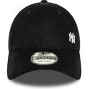 new-era-curved-brim-9forty-flawless-cord-new-york-yankees-mlb-black-adjustable-cap
