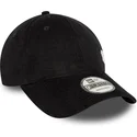 new-era-curved-brim-9forty-flawless-cord-new-york-yankees-mlb-black-adjustable-cap
