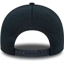 new-era-new-york-yankees-mlb-9forty-flawless-mesh-snapback-kappe-mit-gebogenem-schirm-in-marineblau-mit-blauem-logo