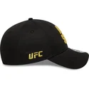 schwarze-verstellbare-curved-cap-9forty-metallic-champ-von-ufc-ultimate-fighting-championship-and-still-von-new-era
