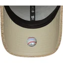 beige-justerbar-bojd-keps-med-brunt-logo-9forty-borg-los-angeles-dodgers-mlb-fran-new-era