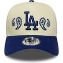 sapkak-ivelt-bezs-snapback-a-frame-paisley-los-angeles-dodgers-mlb-new-era