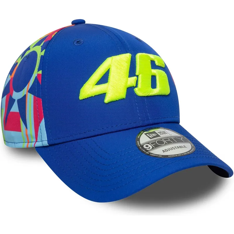 sapkak-ivelt-kek-snapback-9forty-fanwear-valentino-rossi-vr46-motogp-new-era
