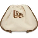 cap-ivelt-bezhov-reguliruema-lenta-marron-9twenty-leather-new-york-yankees-mlb-new-era