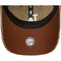 brun-justerbar-9twenty-houndstooth-bojd-keps-los-angeles-dodgers-mlb-fran-new-era