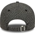 gorra-curva-negra-ajustable-9twenty-houndstooth-de-new-york-yankees-mlb-de-new-era