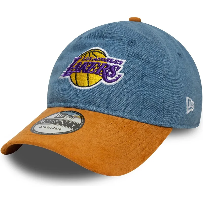 cap-ivelt-mnogocveten-reguliruema-lenta-9twenty-denim-midi-los-angeles-lakers-nba-new-era
