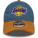 sapkak-ivelt-tobbszinu-allithato-9twenty-denim-midi-los-angeles-lakers-nba-new-era