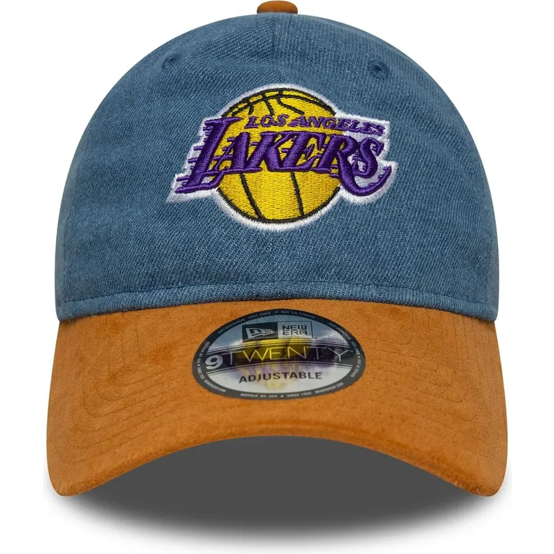 cap-ivelt-mnogocveten-reguliruema-lenta-9twenty-denim-midi-los-angeles-lakers-nba-new-era