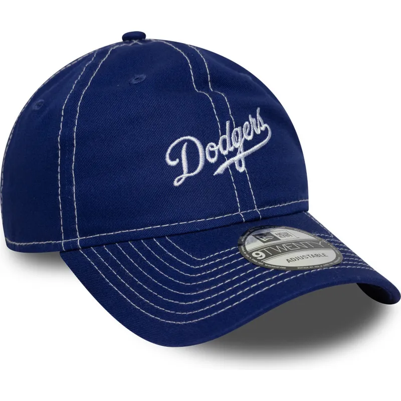 sapkak-ivelt-kek-allithato-pant-9twenty-contrast-stitch-los-angeles-dodgers-mlb-new-era
