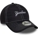 cap-ivelt-tmnosin-reguliruema-lenta-9twenty-contrast-stitch-new-york-yankees-mlb-new-era