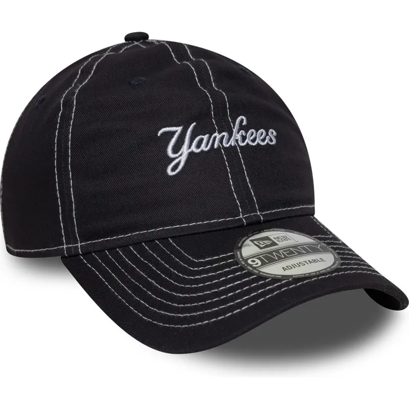 sapkak-ivelt-sotetkek-allithato-9twenty-contrast-stitch-new-york-yankees-mlb-new-era