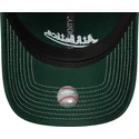 gorra-curva-verde-ajustable-9twenty-contrast-stitch-de-oakland-athletics-mlb-de-new-era