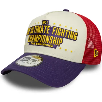 New Era A Frame UFC Ultimate Fighting Championship Multicolor Trucker Hat