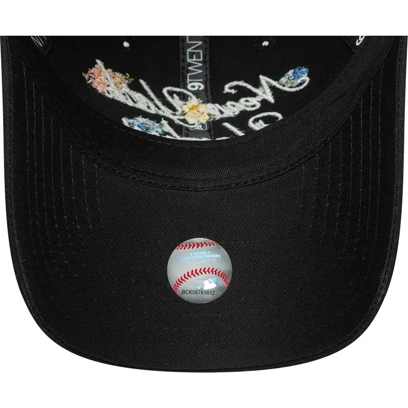 sapkak-ivelt-fekete-allithato-9forty-floral-script-new-york-yankees-mlb-new-era