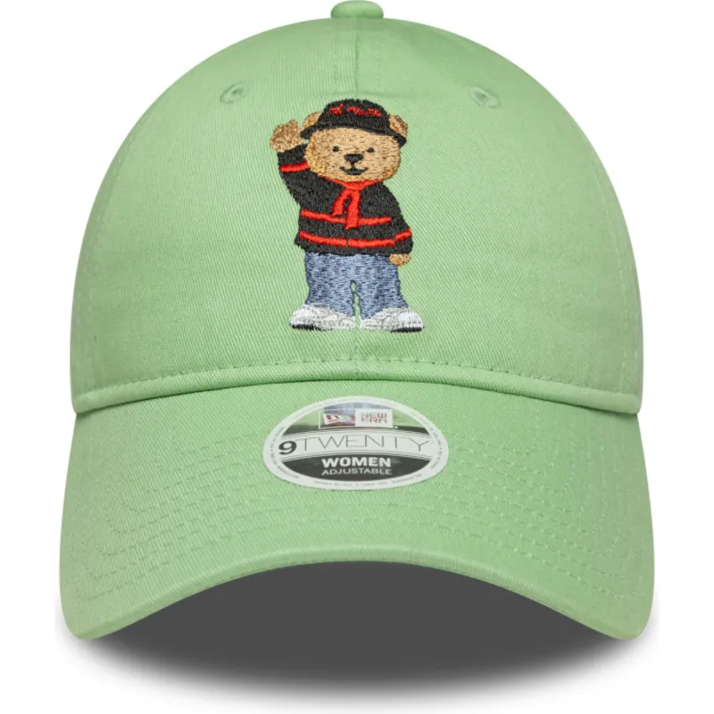 ljusgron-bojd-justerbar-damkeps-9twenty-bear-ac-milan-serie-a-fran-new-era