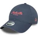 verstellbare-blaue-damen-city-kappe-9twenty-nashville-von-new-era