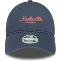verstellbare-blaue-damen-city-kappe-9twenty-nashville-von-new-era