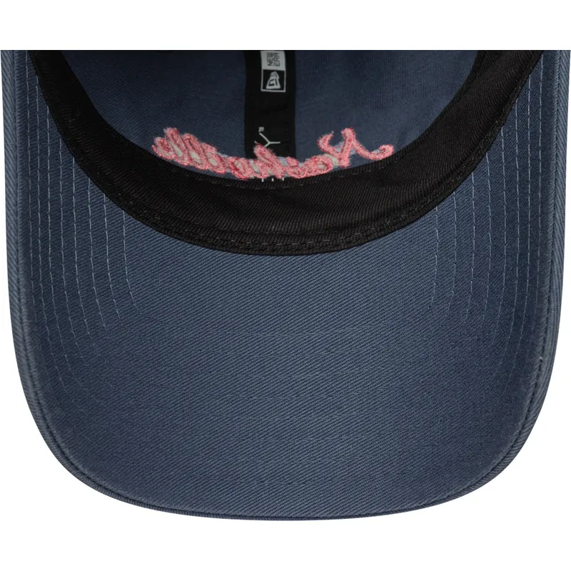 blaue-verstellbare-curved-cap-fur-damen-9twenty-city-nashville-von-new-era