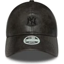 new-era-curved-brim-women-black-logo-9twenty-tonal-new-york-yankees-mlb-black-adjustable-cap