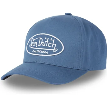 Sapkák ívelt kék állítható gyereknek KID_LOF C5C Von Dutch