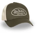 gorra-trucker-verde-y-beige-ajustable-lof-b32-de-von-dutch
