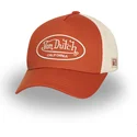 verstellbare-orange-beige-trucker-kappe-lof-b33-von-von-dutch
