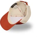 verstellbare-orange-beige-trucker-kappe-lof-b33-von-von-dutch