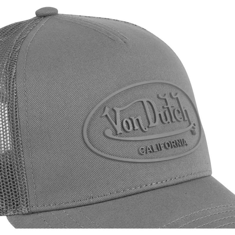trucker-kappe-grau-log16-von-von-dutch