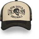 beige-und-schwarze-trucker-kappe-crew28-von-von-dutch